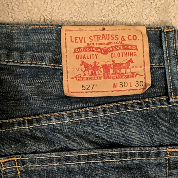 Men's Levi's 527 jeans - Picture 3 of 4